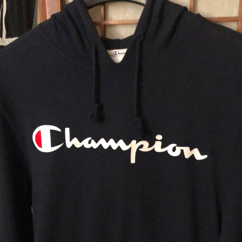 Champion Dark Blue Hoodie